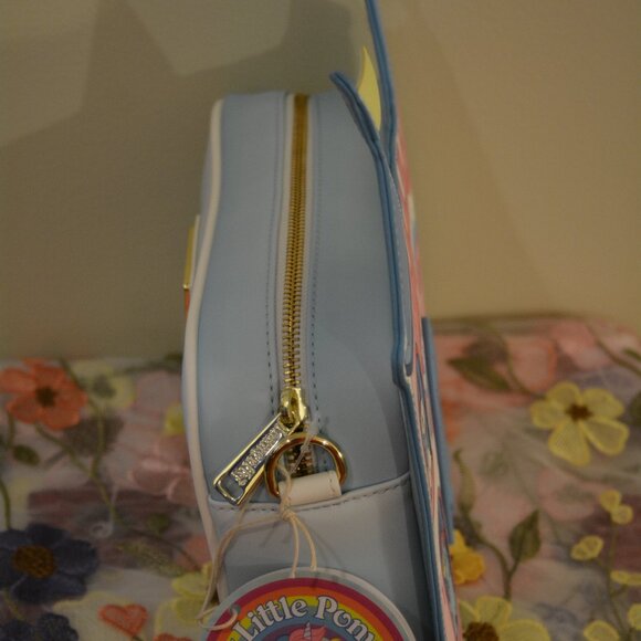?✨ Loungefly My Little Pony™ Castle Crossbody Bag ? Exclusive Retro Rainbow main image 4